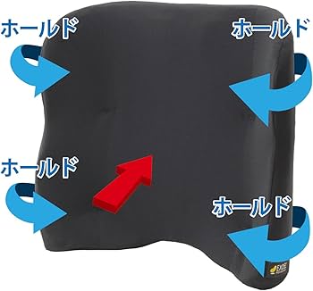 Amazon | EXGEL(エクスジェル) クッション バッククッション ハイ